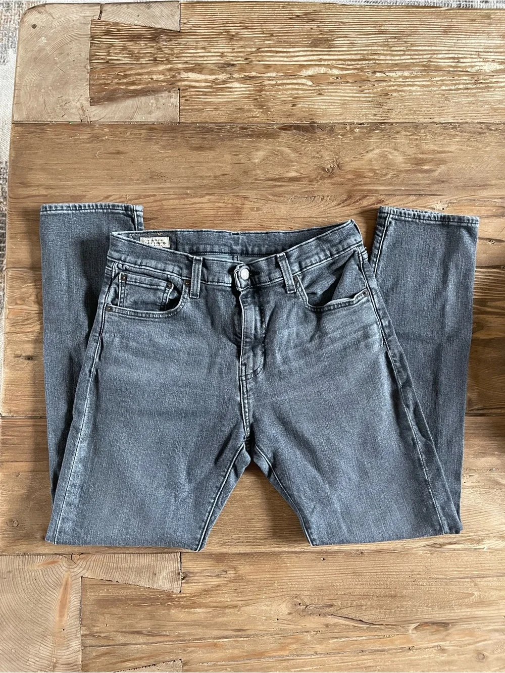 Levi’s Premium 512 Slim Taper Gray Wash Jeans Men’s 32x32